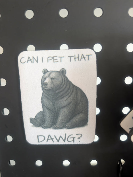 Fun collectible magnet with a unique design from Guy Makes Tags